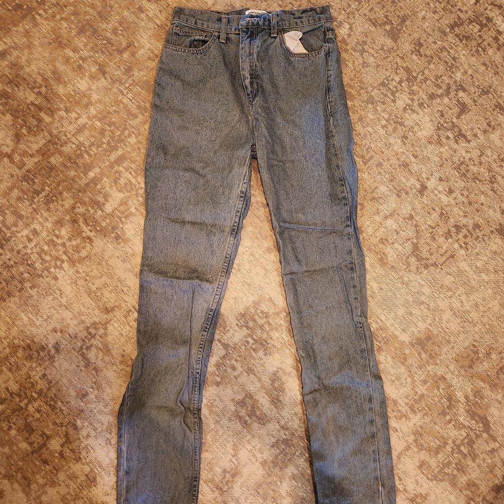 American Apparel High Rise Jeans Size 27 Straight Leg